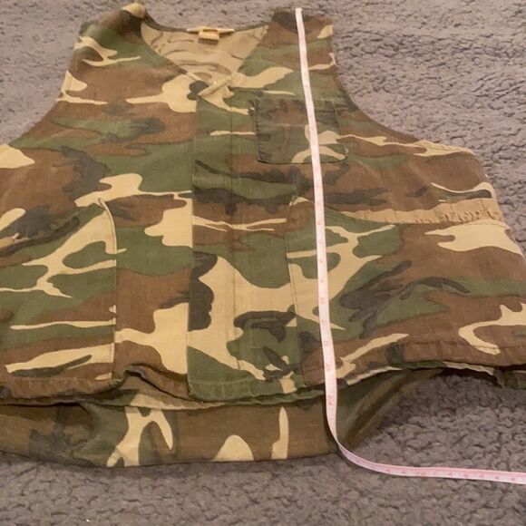 Vintage Ranger Camo Hunting Tactical Vest Size Large Bird/Shell Pouch - Picture 13 of 16